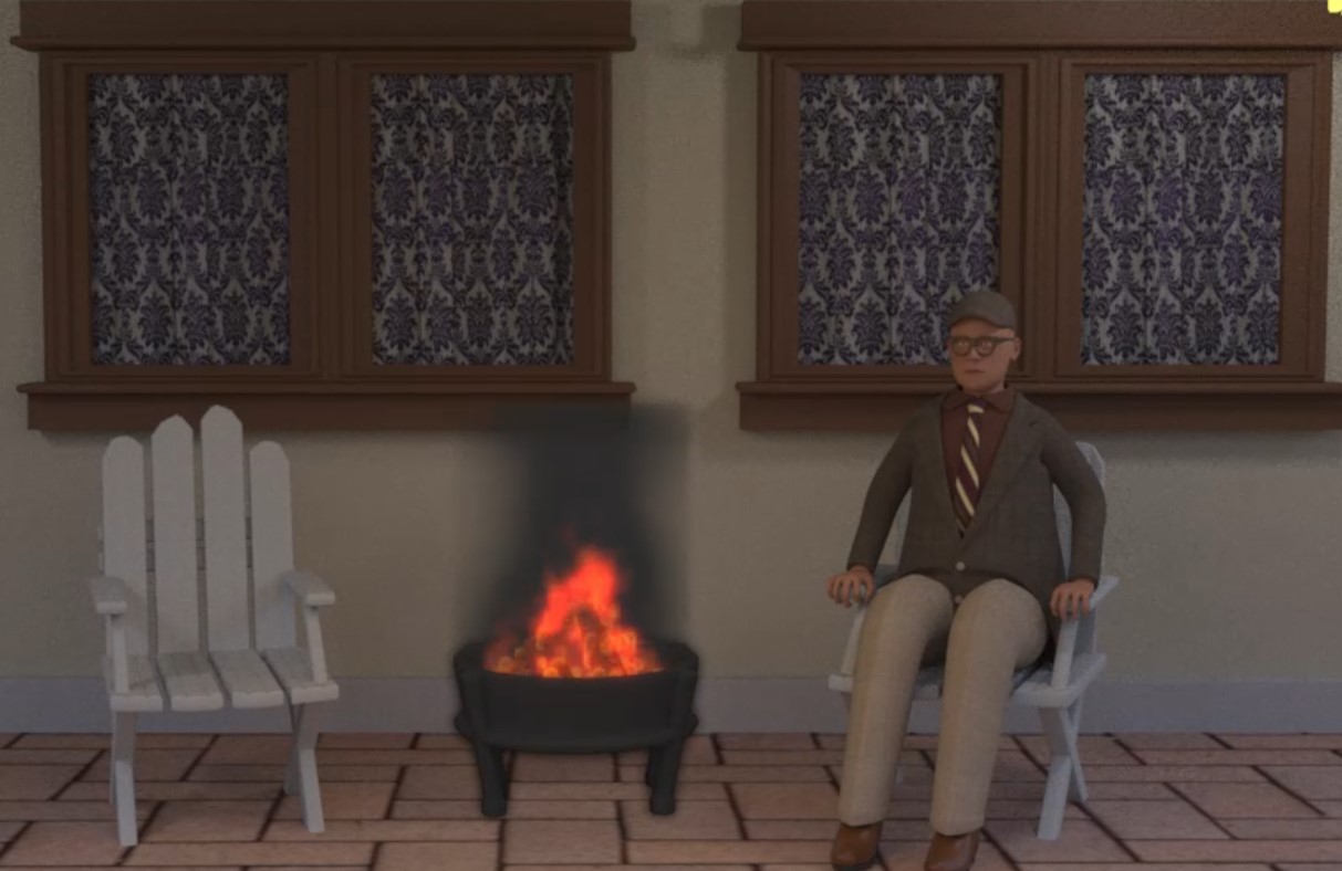 Old Man Chilling